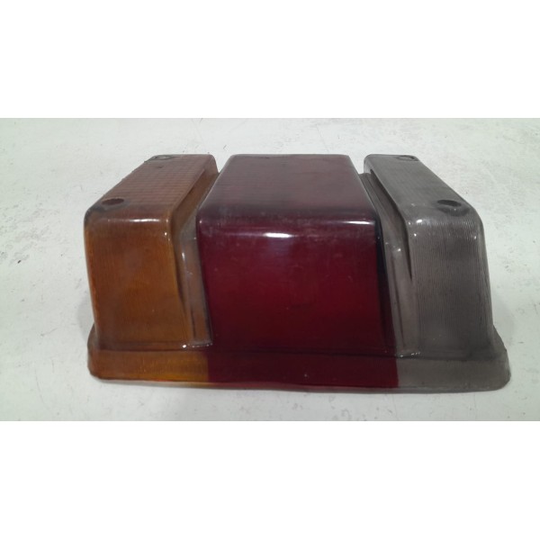 Lente Lanterna Marajó Chevy-500 Esquerdo  Tricolor