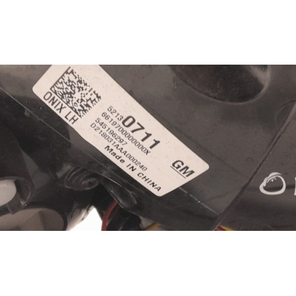 Lanterna Traseira Esquerda Prisma 2015 / 2020 Detalhe - Esquerdo/motorista - Vermelho