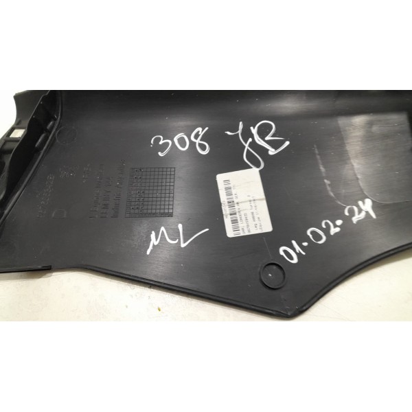 Acabamento Lateral Banco Traseiro Passageiro Peugeot 308