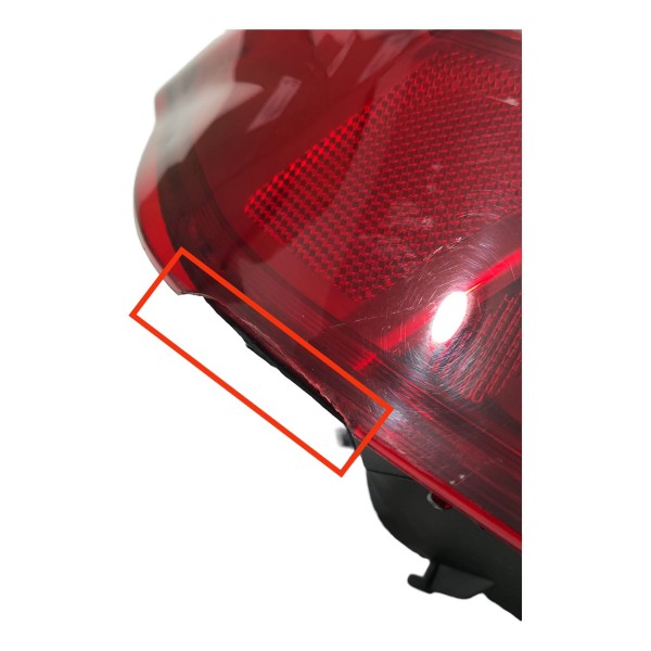 Lanterna Traseira Ka Hatch 2019 A 2022 Fume Detalhe Direito/passageiro Vermelho