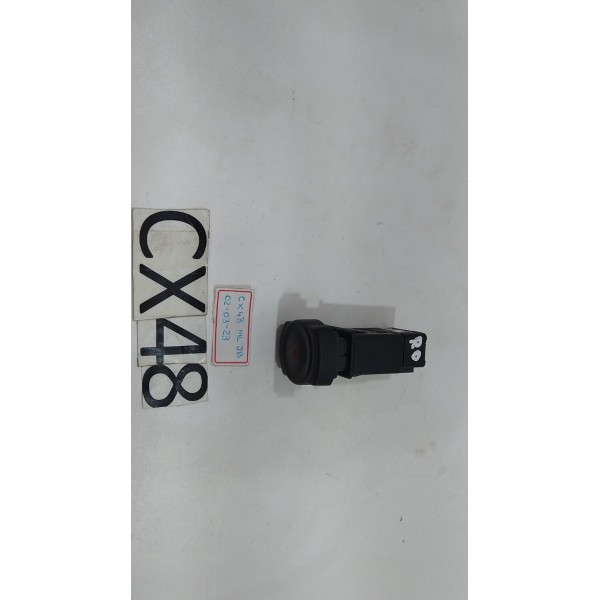 Botão Interruptor Do Pisca Alerta Logan Sandero 2007 À 2009 Preto