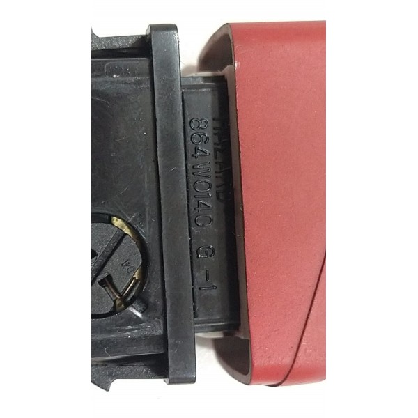 Botão Pisca Alerta Hyundai Tucson Vermelho