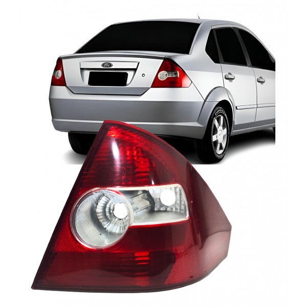 Lanterna Traseira Fiesta Sedan 2003 A 2010 Direito Bicolor Direito/passageiro Bicolor