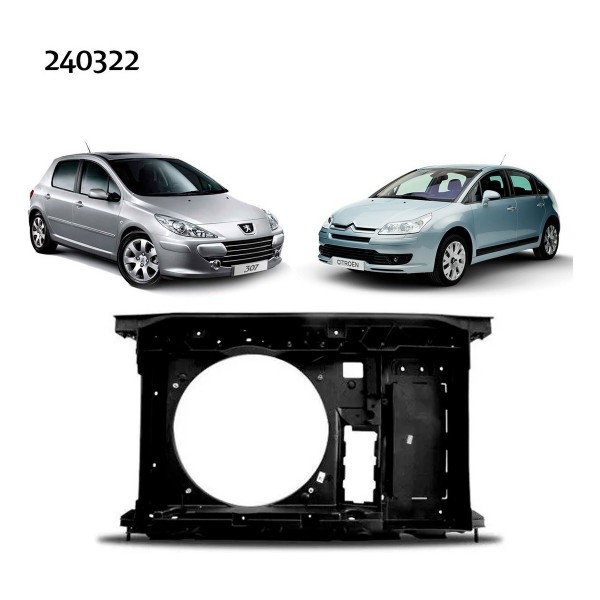 Painel Frontal Peugeot 307 C4 1.6 2007 08 09 10 11 12
