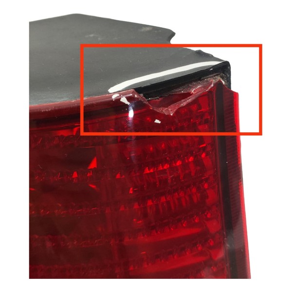 Lanterna Direito Polo Hatch 2003 A 2006 Detalhe Tricolor Direito/passageiro Tricolor