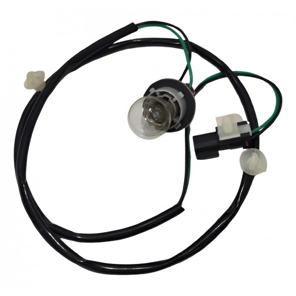 Refletor Parachoque Traseiro Santa Fé 2006 A 2010 Direito Vermelho