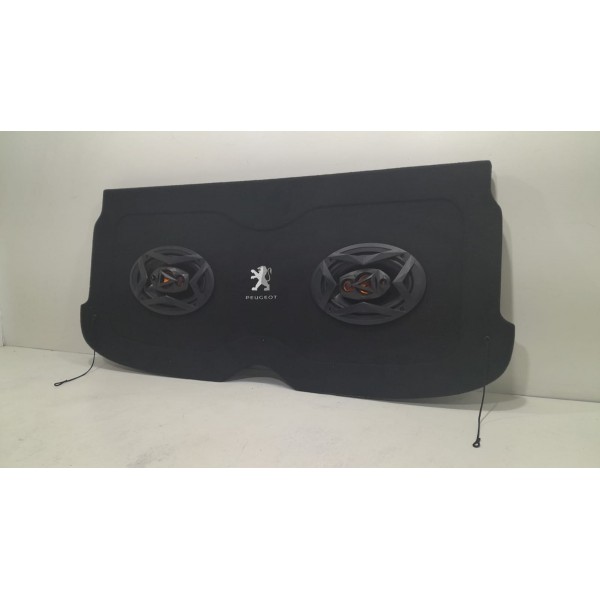 Tampão Do Porta Malas Peugeot 307 2011 2012 Preto Furo 6x9 Preto