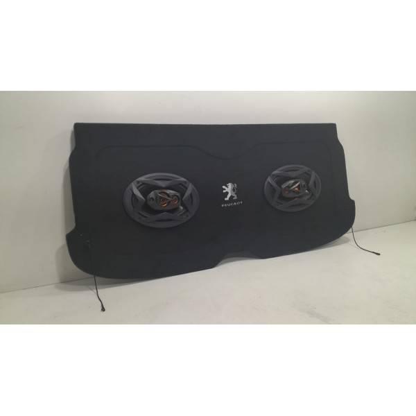 Tampão Do Porta Malas Peugeot 307 2011 2012 Preto Furo 6x9 Preto