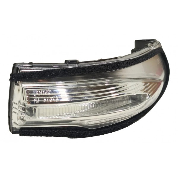 Seta Pisca Retrovisor Santa Fé 2019 A 2020 Lado Direito Direito/passageiro Preto Esquerdo/motorista