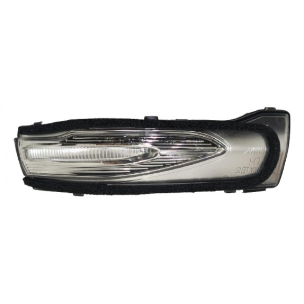 Seta Pisca Retrovisor Santa Fé 2019 A 2020 Lado Direito Direito/passageiro Preto Direito/passageiro