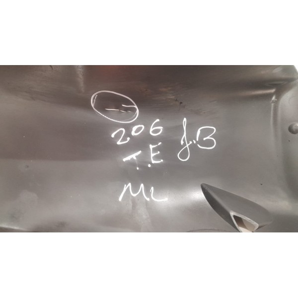 Para-barro Traseiro Esquerdo Original Peugeot 206 Detalhes