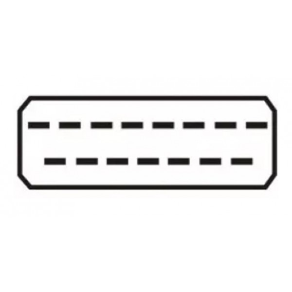 Relé Injeção Eletrônica Peugeot / Citroën - 12v  Dni8142