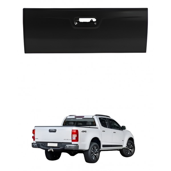 Tampa Traseira Gm S-10 12/ Cabine Dupla Original Preto