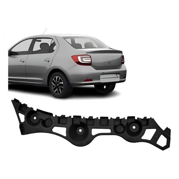 Guia Suporte Parachoque Traseiro Logan 2014 A 2019 Direito/passageiro