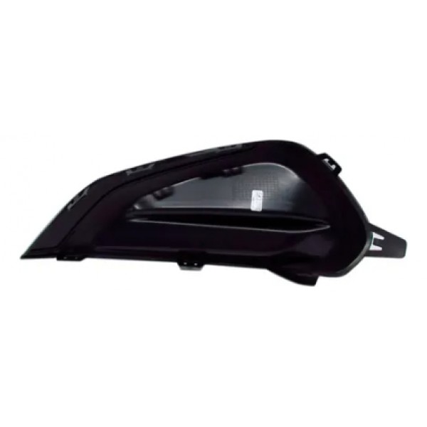 Grade Parachoque Dianteiro 208 2017/2020 S/ Furo Direito Preto Direito