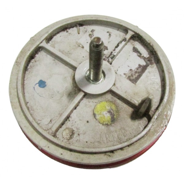 Refletor Parachoque Traseiro Toyota Corolla 2008 A 2013 Vermelho