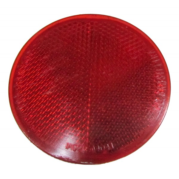 Refletor Parachoque Traseiro Toyota Corolla 2008 A 2013 Vermelho