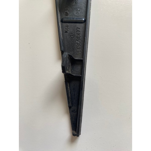 Tampa Acabamento Radio Lado Direito Citroën C4 Pallas 2009 Preto