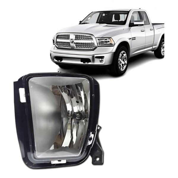 Farol Auxiliar Milha Ram 1500 2013 A 2018 Lado Esquerdo