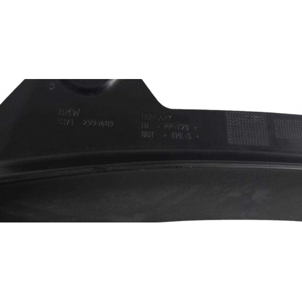 Moldura  Churrasqueira Esquerdo Bmw X1 2013 51712993489 Preto