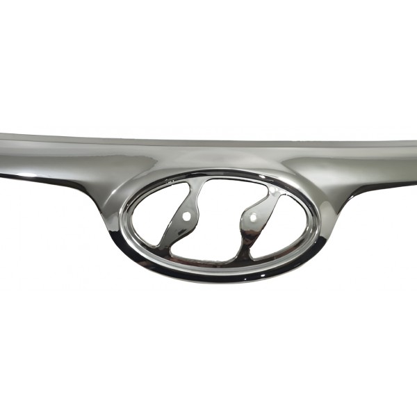 Friso Grade Cromado Para I30 2009 2010 2011 2012 Cromado Ambos Lados