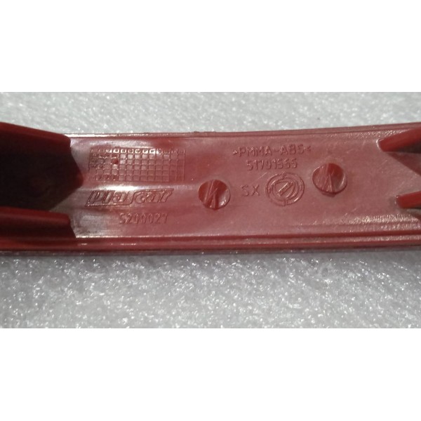 Refletor Para-choque Traseiro Esquerdo Palio/ Palio Weekend Vermelho