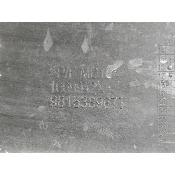 Grade Parachoque Dianteiro Peugeot 208 2017 A 2020 Detalhe - Preto - Natural