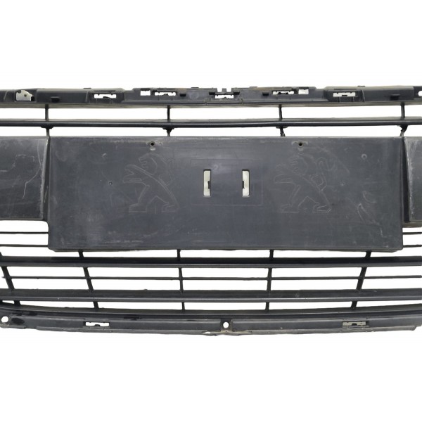 Grade Parachoque Dianteiro Peugeot 208 2017 A 2020 Detalhe - Preto - Natural