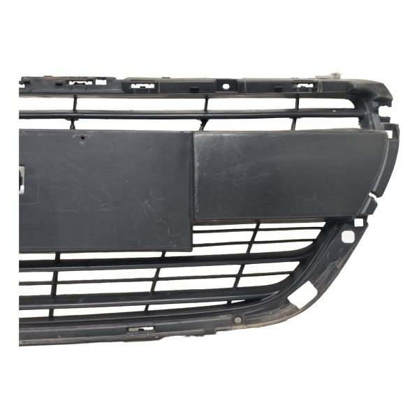 Grade Parachoque Dianteiro Peugeot 208 2017 A 2020 Detalhe - Preto - Natural
