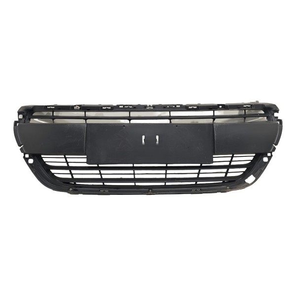 Grade Parachoque Dianteiro Peugeot 208 2017 A 2020 Detalhe - Preto - Natural