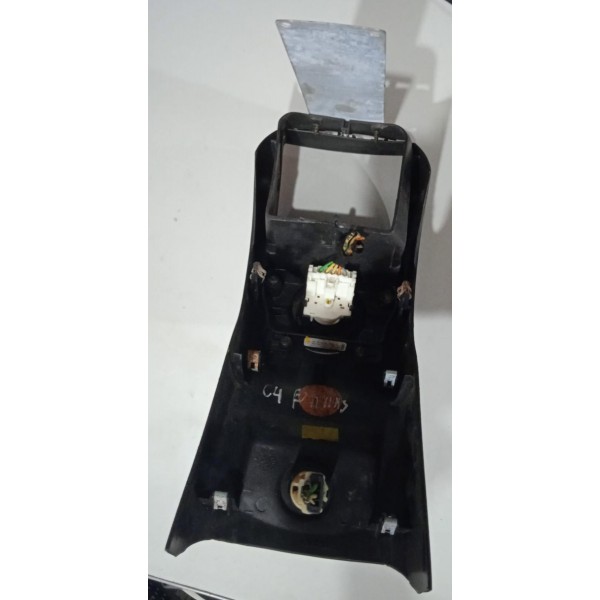 Acabamento Traseiro Console Central Citroen C4 Pallas 2008