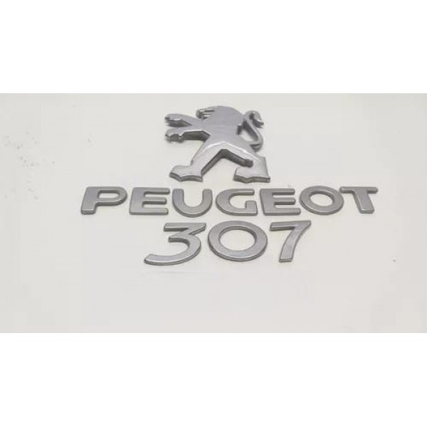Emblema Letreiro Tampa Traseira Peugeot 307 2001 A 2012