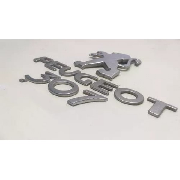 Emblema Letreiro Tampa Traseira Peugeot 307 2001 A 2012