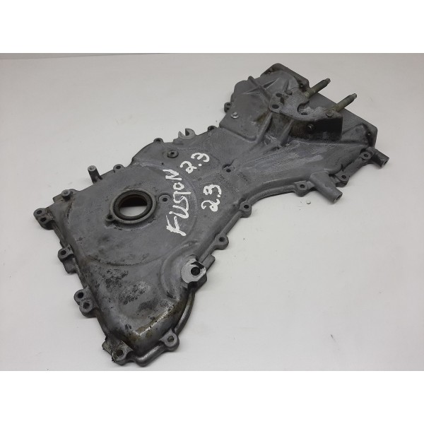 Tampa Lateral Motor Ford Fusion 2.3  2008 Preto