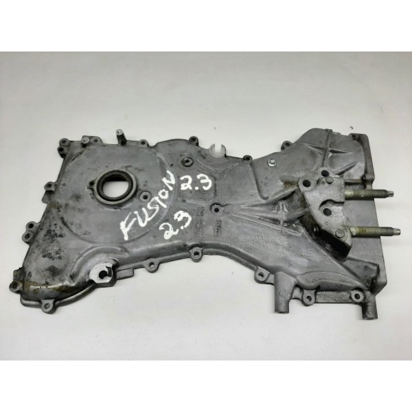Tampa Lateral Motor Ford Fusion 2.3  2008 Preto