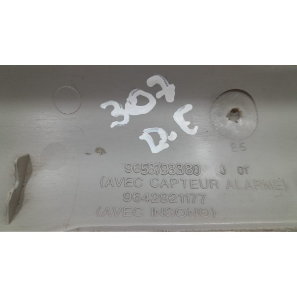 Moldura Coluna Dianteira Esquerda Peugeot 307 9658798380