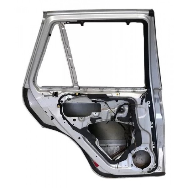Porta Traseira Esquerda Bmw X5 2001 A 2006 Original Traseira Esquerdo Prateado
