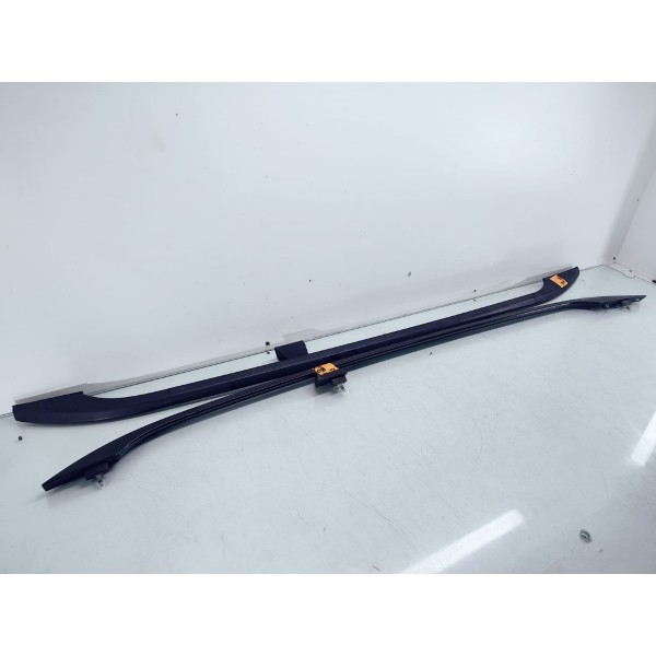Par Rack Travessa Teto Bmw X5 Ano 2001/2006 Preto