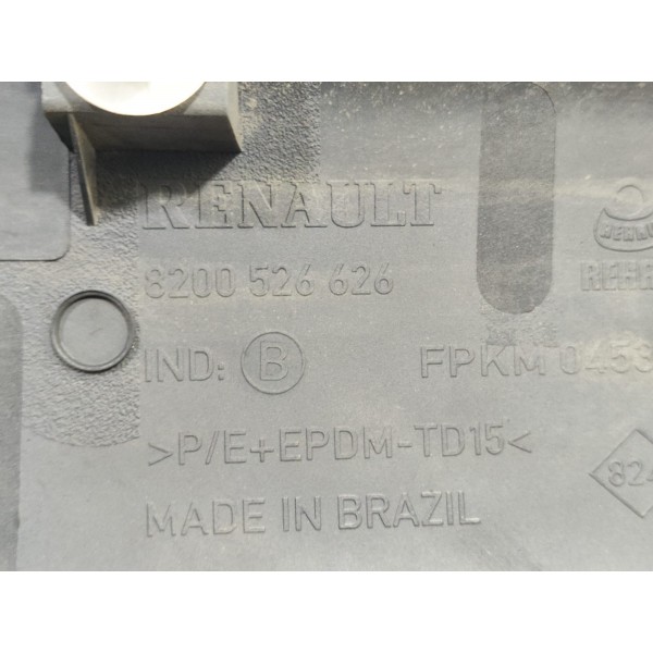 Friso Porta Traseira Esquerda Sandero 2008 A 2014 8200526626 Preto