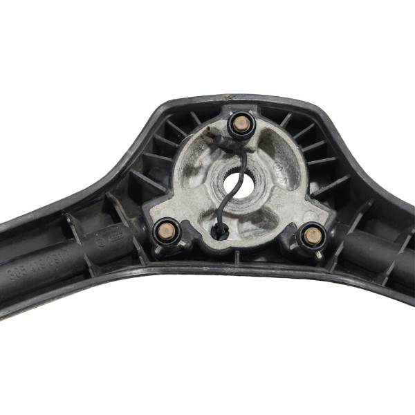 Volante Direção Gol Parati Voyage 1989 A 1996 Sem Tampa Preto