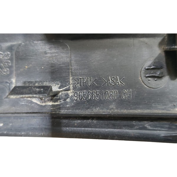 Moldura Externa Retrovisor Peugeot 308 2012 A 2015 Esquerdo Preto