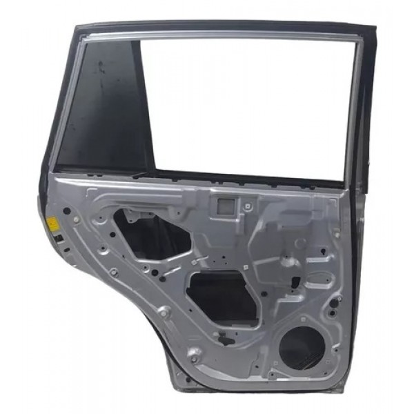 Porta Traseira Esquerda Lifan X60 2014 Esquerda Prateado