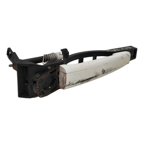 Maçaneta Externa Dianteira Direita Peugeot 307 2007 A 2012 - Branco - Dianteira