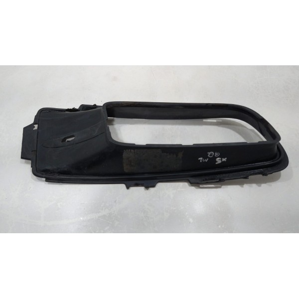Grade Moldura Do Farol De Milha Lado Esquerdo Bmw X5 2007/08 Preto