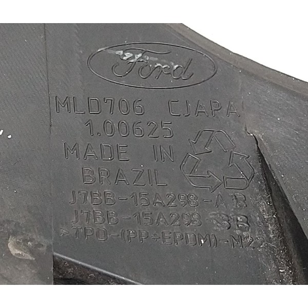 Grade Moldura Milha Direito Ford Ka 2018 - Preto - Direito