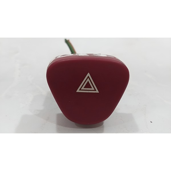 Botão Pisca Alerta Citroën C3 964057776 Vermelho