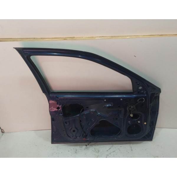 Porta Dianteira Esquerda Chevrolet Vectra Apenas Lata Dianteira Esquerdo Azul