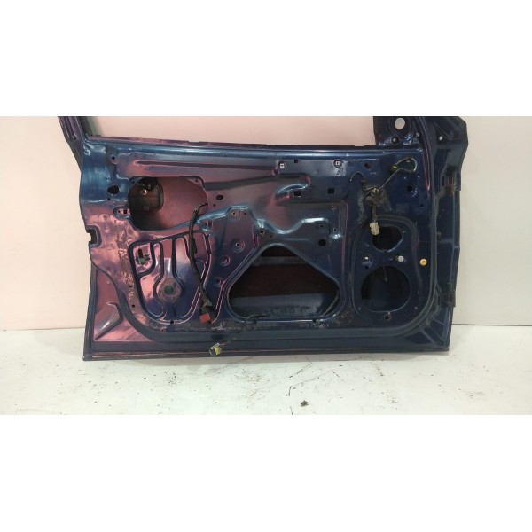 Porta Dianteira Esquerda Chevrolet Vectra Apenas Lata Dianteira Esquerdo Azul