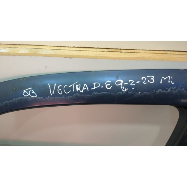 Porta Dianteira Esquerda Chevrolet Vectra Apenas Lata Dianteira Esquerdo Azul