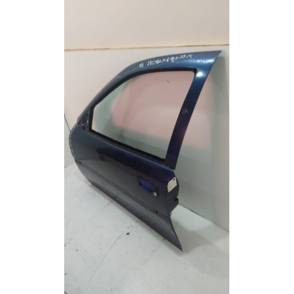 Porta Dianteira Esquerda Chevrolet Vectra Apenas Lata Dianteira Esquerdo Azul